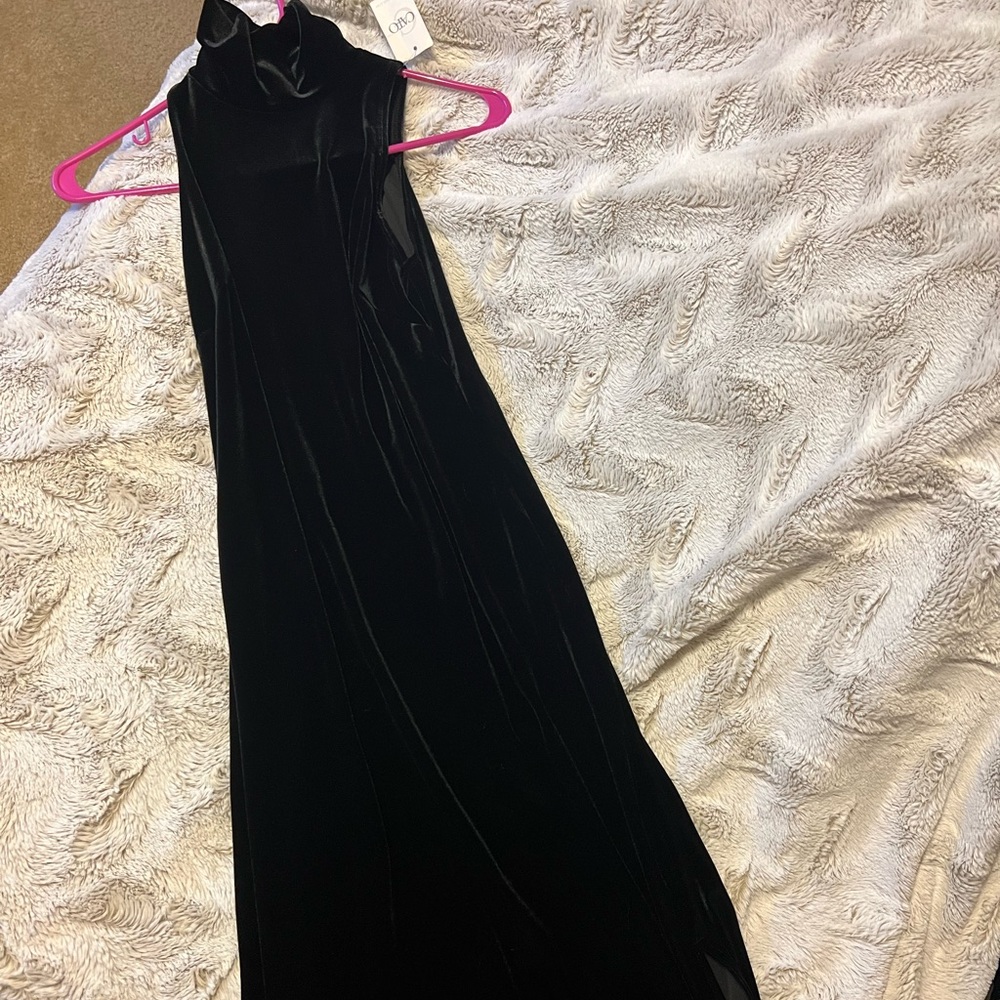 NWT velvet maxi dress